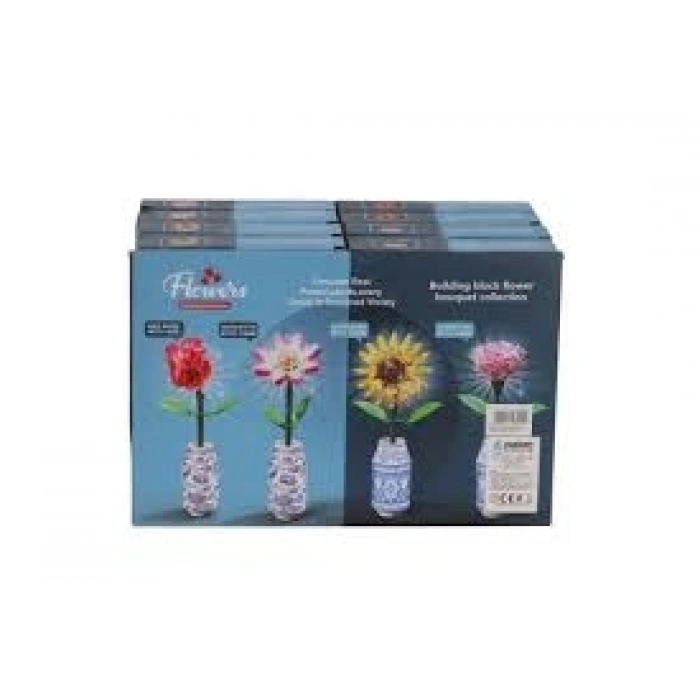 KUTULU 8 Lİ IŞIKLI ÇİÇEK LEGOLAR[64]