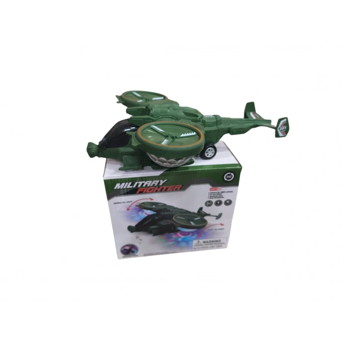 PİLLİ 360 DERECE DÖNEN ASKERİ HELİKOPTER