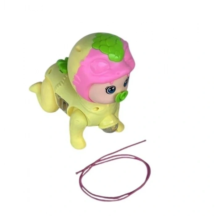 EMEKLEYEN İPLİ BEBEK [180]