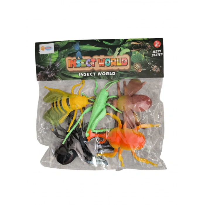 PVC DE 5 Lİ KARIŞIK BÖCEKLER[120]