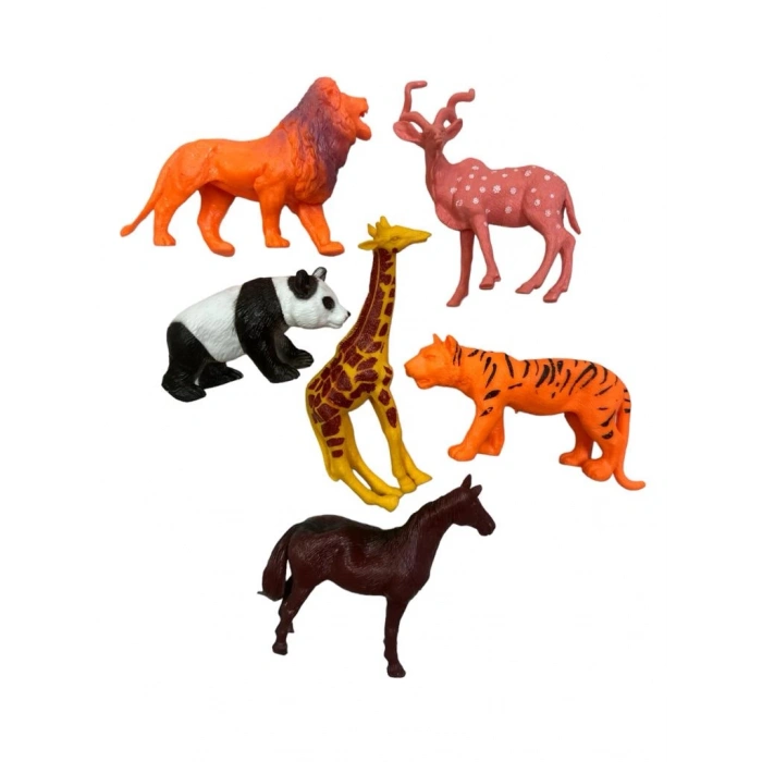 6LI VAHŞİ HAYVAN SETİ