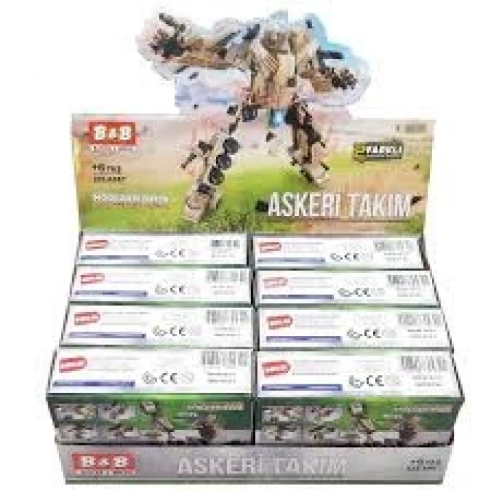 8 MODEL DÖNÜŞEBİLEN LEGO ASKER STİ[144]