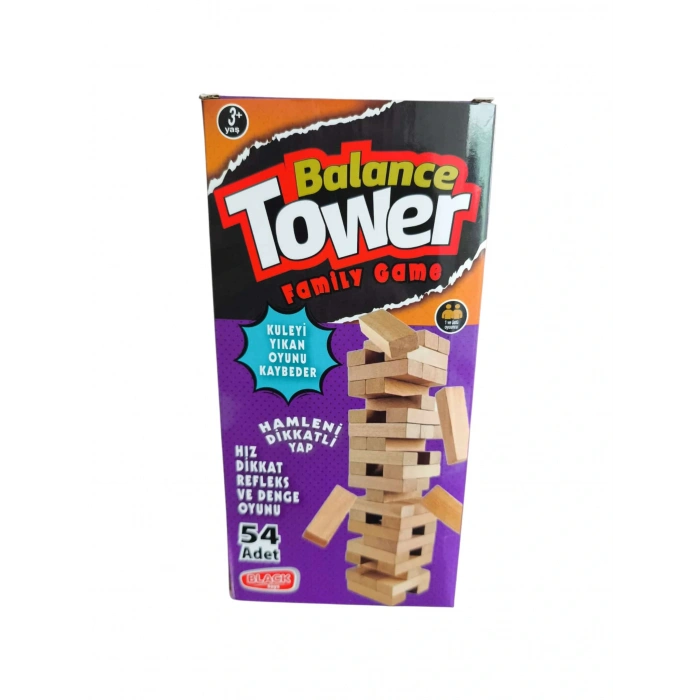 AHŞAP JENGA [BALANCE TOWER]