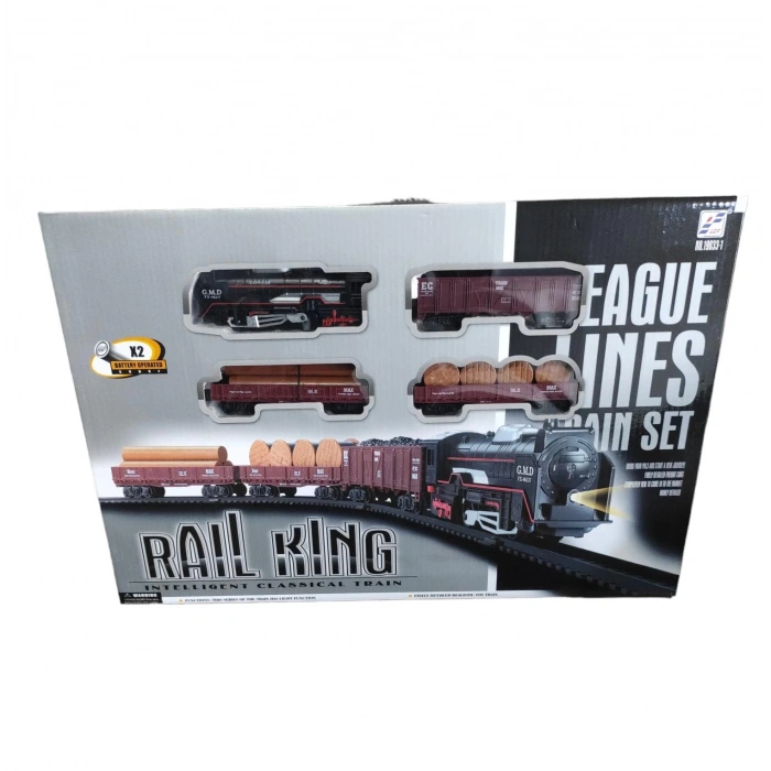 BÜYÜK SİYAH RAYLI TREN