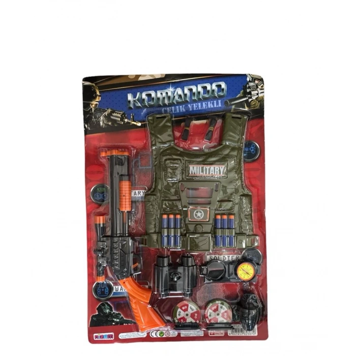 ÇELİK YELEKLİ ASKER SET