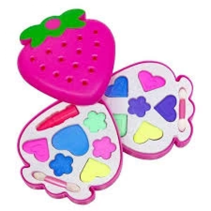 ÇİLEK KUTULU İKİLİ MAKYAJ SETİ