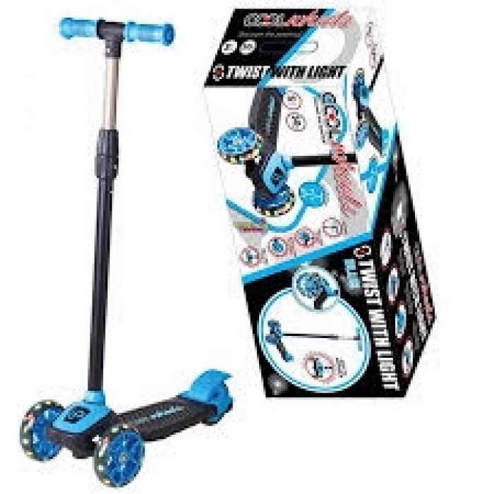 COOL WHEELS IŞIKLI TWİST SCOOTER MAVİ -8-