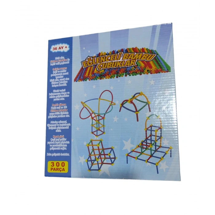EĞLENCELİ BAMBU ÇUBUKLARI 300 PCS