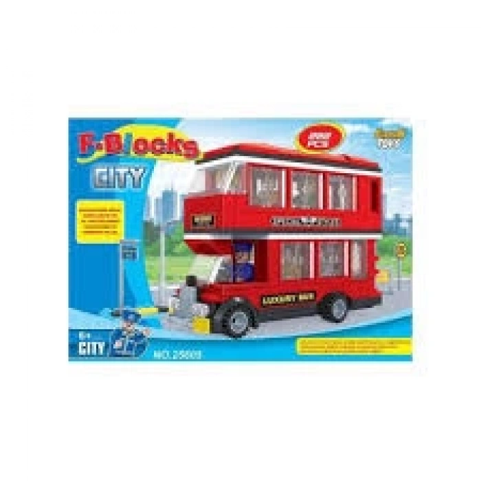 F BLOCKS CITY SERİ 282 PCS