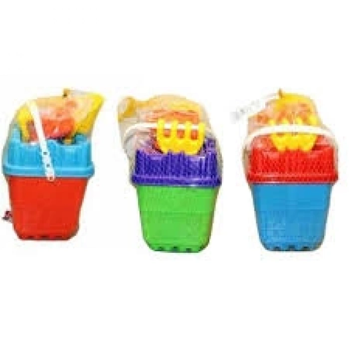 HEROES FİGÜRLÜ KALE KOVA