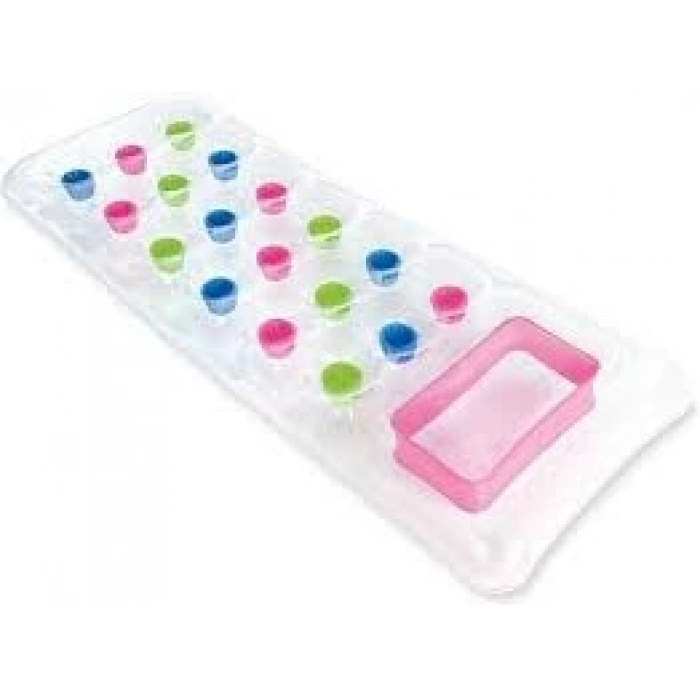 İNTEX ŞEFFAF BARDAKLI YATAK