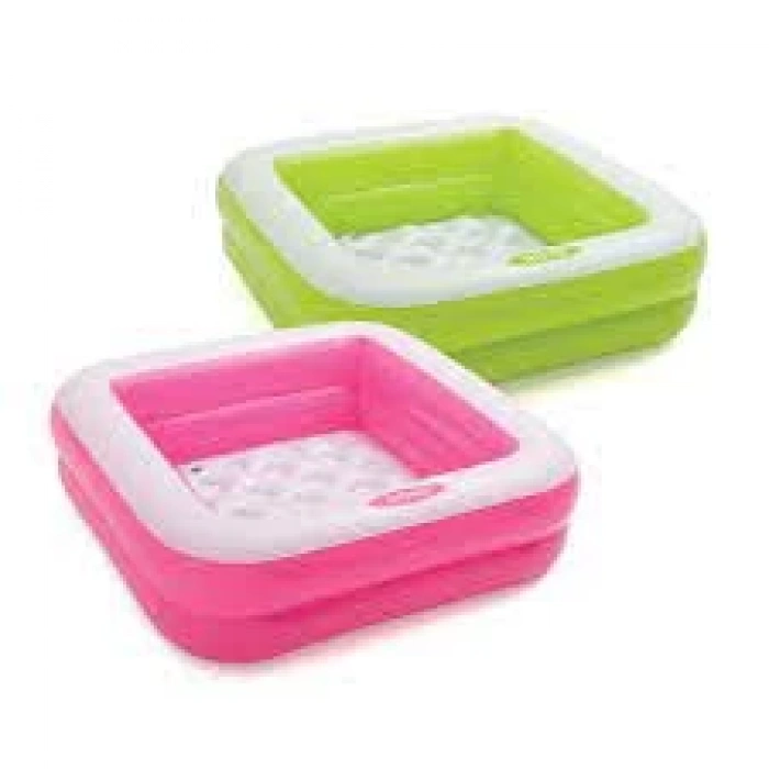 İNTEX ŞİŞME TABAN MİNİ KARE HAVUZ