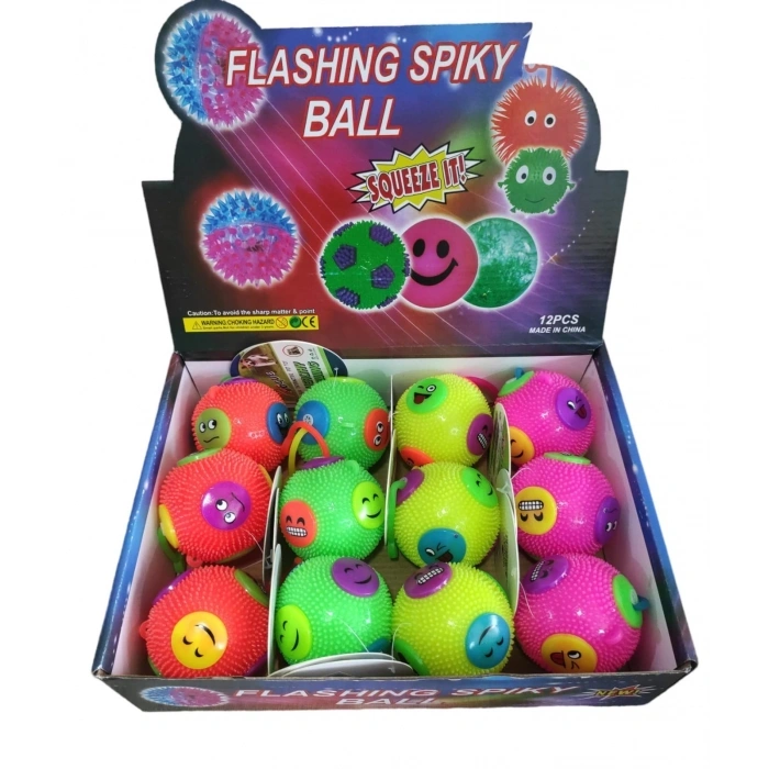 İPLİ GÜLENYÜZ IŞIKLI KİRPİ TOP[288]