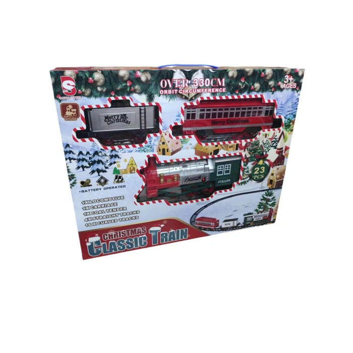 IŞIKLI DUMANLI TREN SETİ