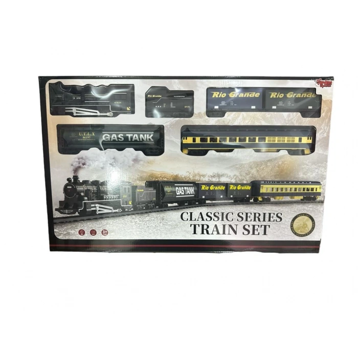 IŞIKLI SESLİ 33 PCS CLASSIC TREN