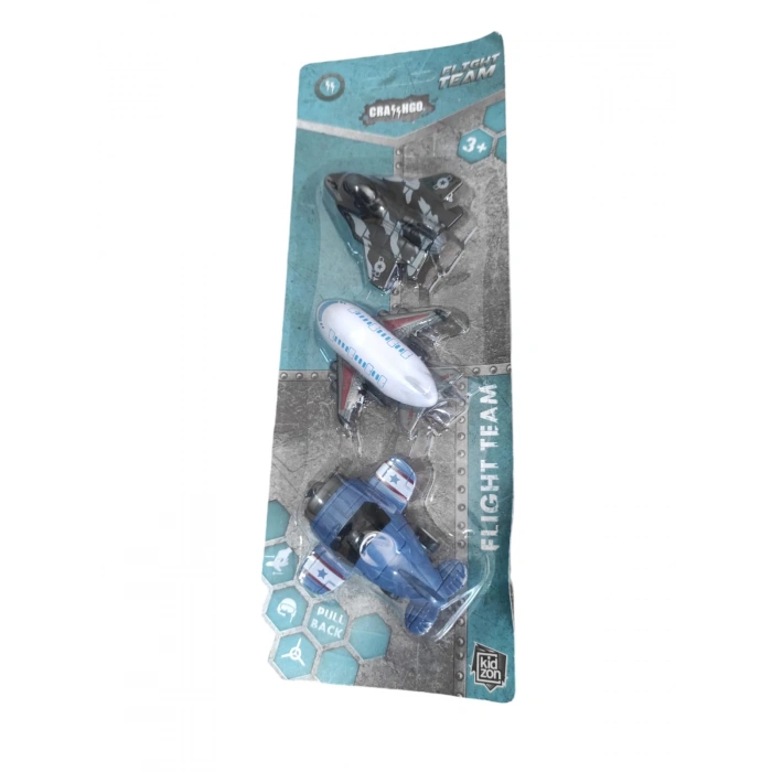 KARTELA 3 LÜ ÇEKBIRAK UÇAK SETİ