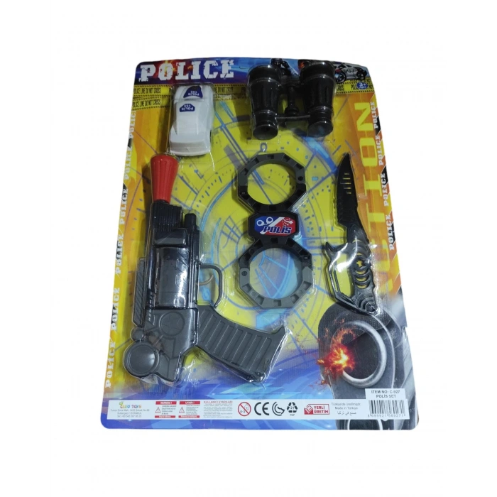 KARTELA DÜRBÜN KASATURALI POLİS SETİ