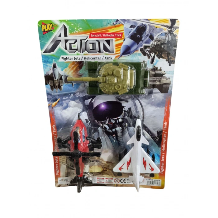 KARTELADA 3 LÜ TANK HELİKOPTER UÇAK[42]