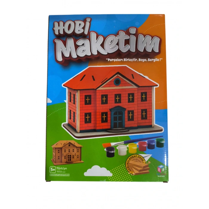 KATLI EV MAKETİ-OKUL MAKETİ