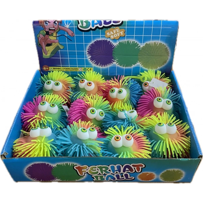 KUT. 12Lİ IŞIKLI KİRPİ TOP