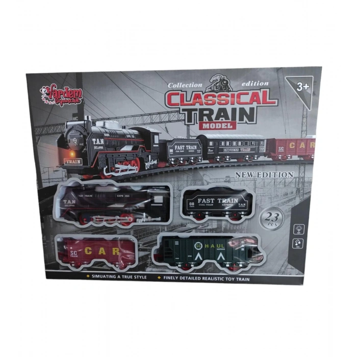 KUT. 23 PCS CLASSIC MODEL TREN