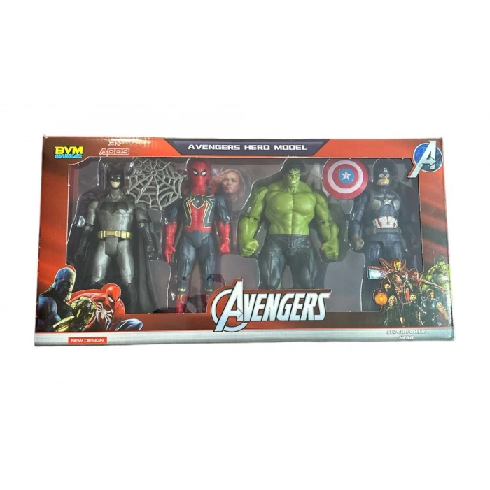 KUT 4 LÜ KAHRAMAN SET