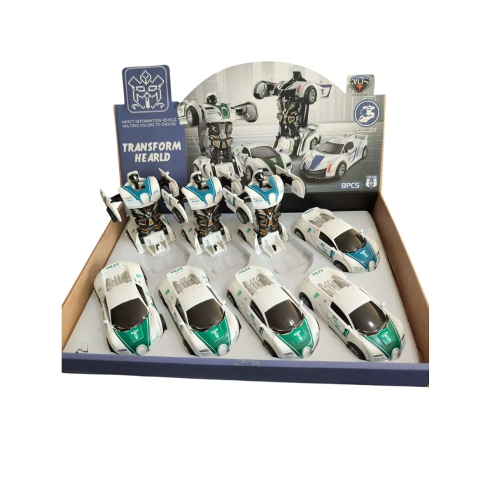 KUT 8 Lİ POLİS ROBOT ARABA[288]
