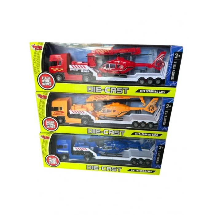 KUT. HELİKOPTER TAŞIYAN DİE-CAST