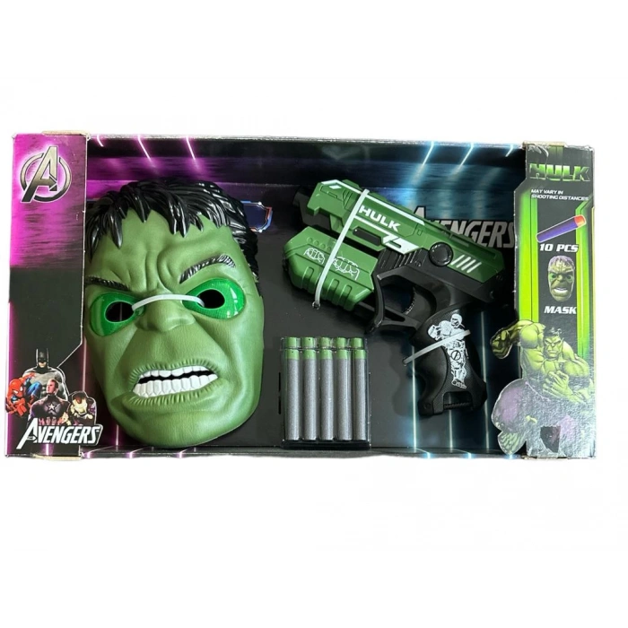 KUT. MASKE-HULK KAREKTER SET