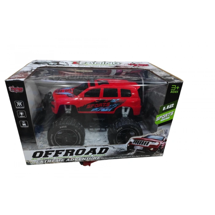 KUT. U/K F/F ŞARJLI 1:12 OFFROAD ARABA