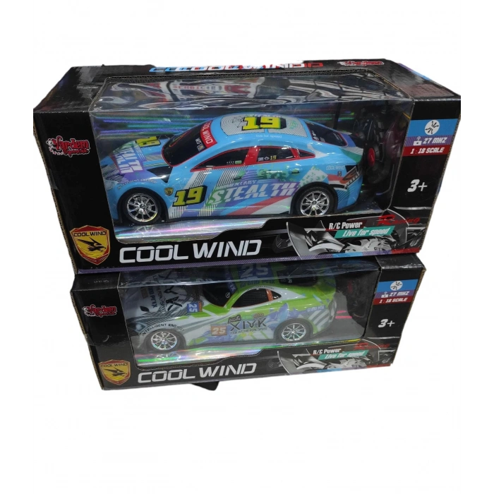 KUT. U/K F/F ŞARJLI 1:18 RÜZGAR ARABA