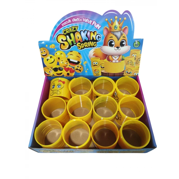 KUT.SARI BASKILI EMOJİ STRES YAYI