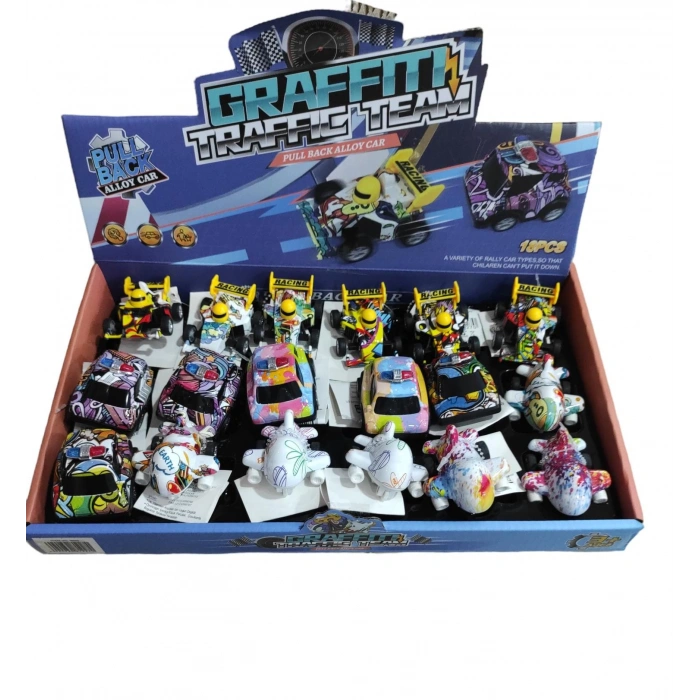 KUTUDA 18 Lİ METAL ÇEKBIRAK ARABA