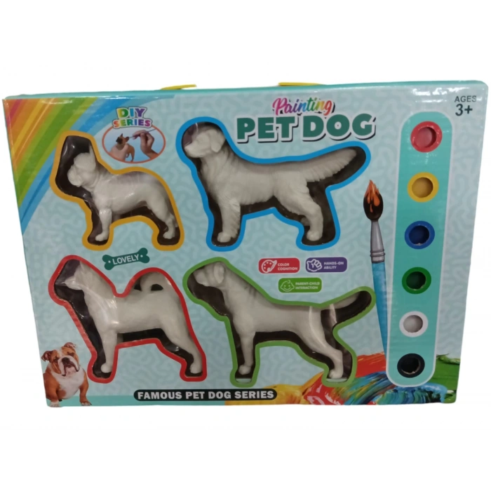 KUTUDA 4 LÜ EVCİL KÖPEK SETİ