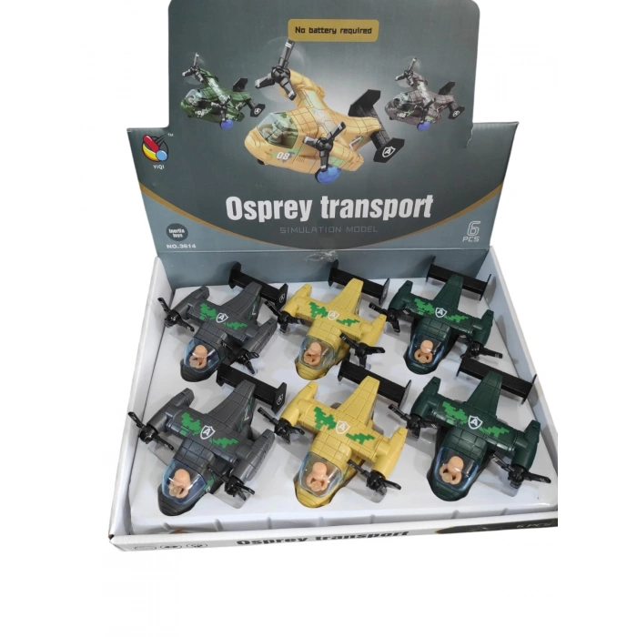 KUTUDA 6 LI PERVANELİ HELİKOPTER