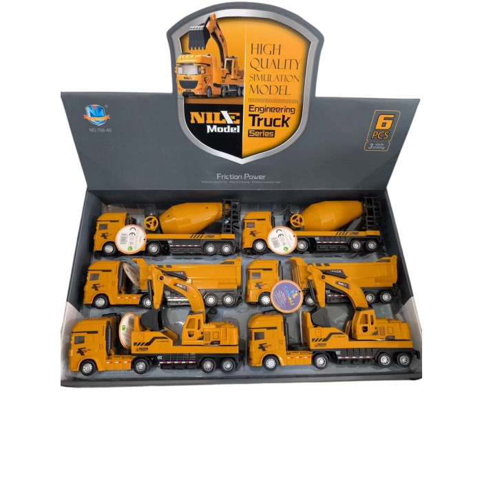 KUTUDA 6 LI SÜRTMELİ İŞ MAKİNESİ