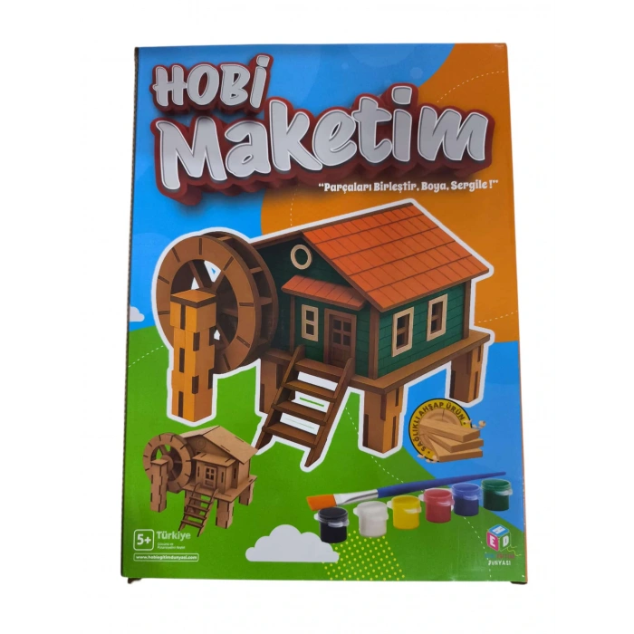 KUTUDA DEĞİRMEN MAKETİ