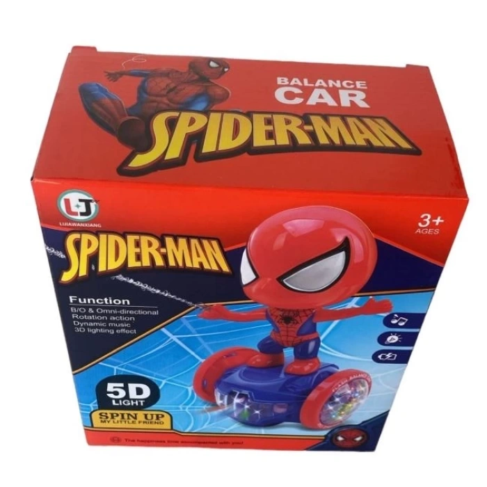 KUTULU IŞIKLI SCOOTERLİ SPIDERMAN