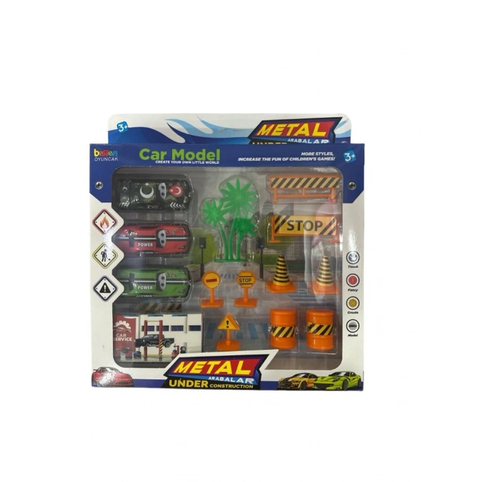 KUTULU METAL TRAFİK SETİ