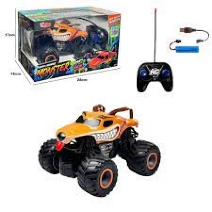 KUTULU U/K F/F ŞARJLI MONSTER ARABA