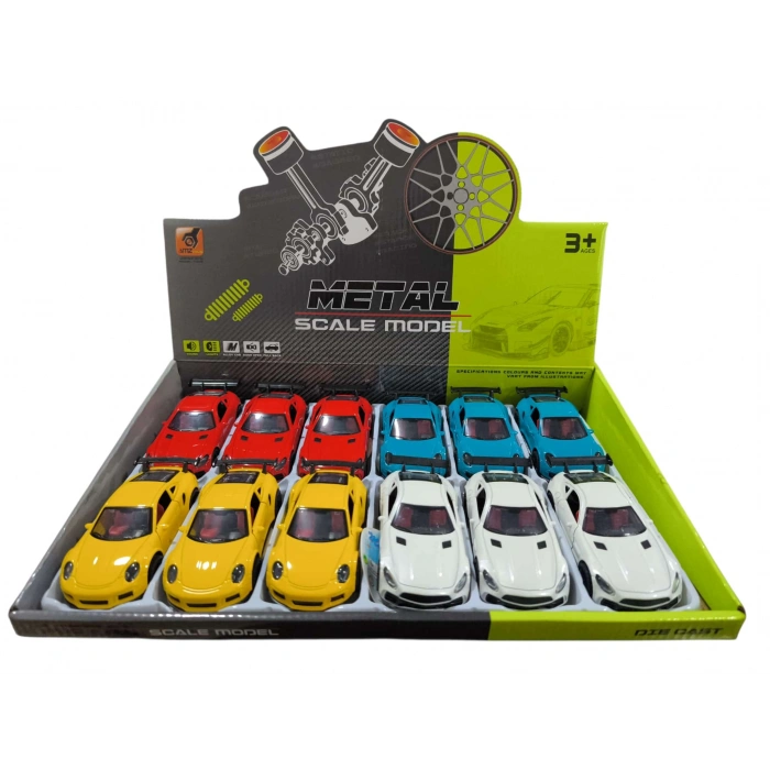 METAL ÇEK BIRAK 1:36 SPOR ARABA