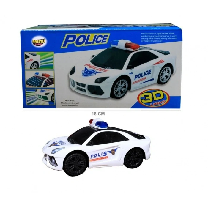 PİLLİ 3D POLİS ARABASI