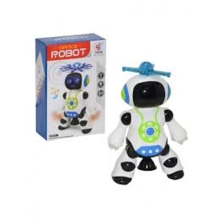 PİLLİ IŞIKLI DANS EDEN ROBOT