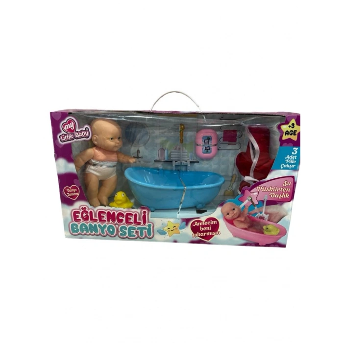 PİLLİ KÜVVETLİ BANYO SETİ