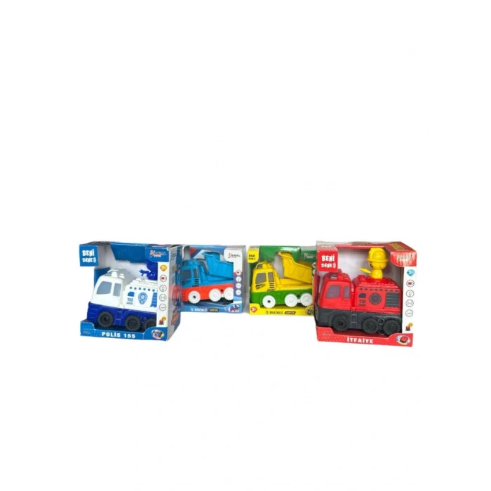 PİLLİ MİNİ SESLİ IŞIKLI İTFAİYE