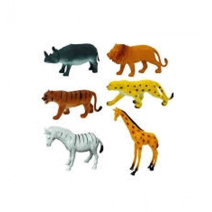 POŞETTE 6 LI ORTA BOY VAHŞİ HAYVANLAR[96]