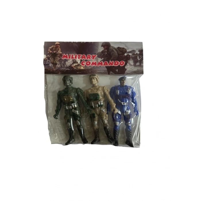 POŞETTE ÜÇLÜ ASKER