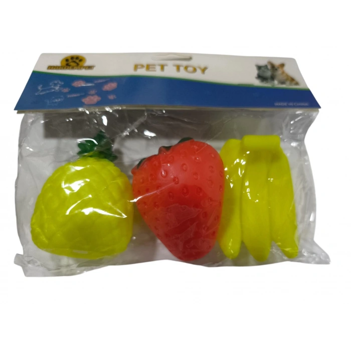 PVC DE 3 LÜ MEYVE SETİ[120]