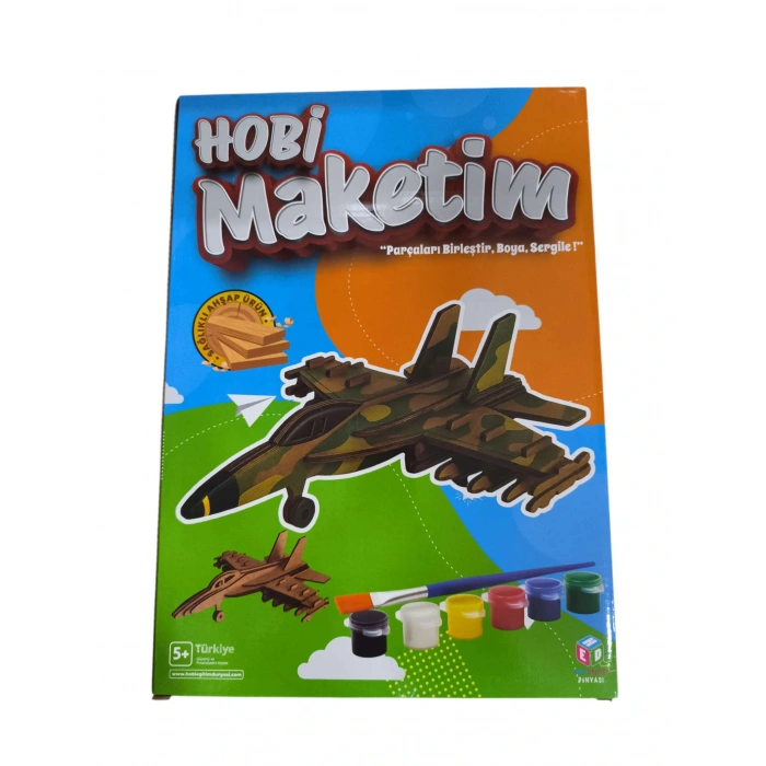 SAVAŞ UÇAĞI-TREN MAKETİ