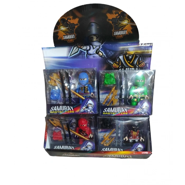 ŞEFFAF KUTUDA SAMURAY SET